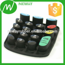 OEM-силиконовая резиновая клавиатура с проводящими таблетками
